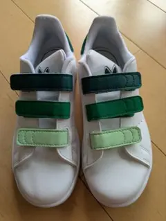adidas Stan Smith スニーカー ホワイト/グリーン　19センチ
