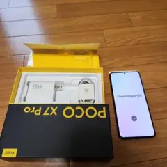 Poco X7 Pro 国内正規版 90W充電器付き