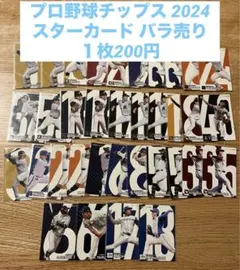 カルビー プロ野球チップス スターカード バラ売り