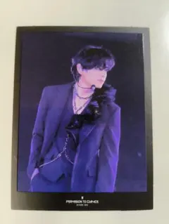 【公式】BTS PTDデジコ購入特典未公開ミニポストカード　V テテ