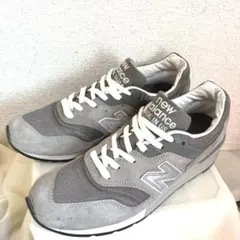 【人気】NewBalance997グレー／ホワイトMADE IN USA26cm