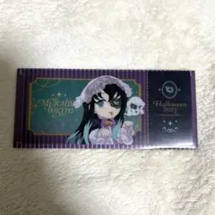 鬼滅の刃　時透無一郎　チケット風クリアカード　ハロウィン　マスカレード　カフェ