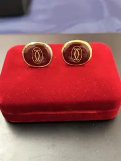 カルティエ⭐︎Cartier⭐︎ カフリンクス　ゴールド×レッド カフス | カルティエ