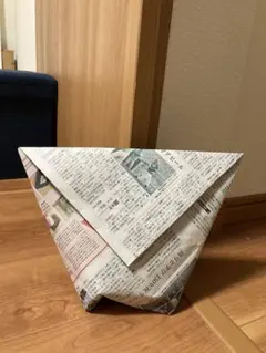 新聞紙　ハンドメイド　ごみ箱受け　30枚