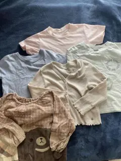 【まとめ売り】　子供服 長袖　女の子　100-110cm 5点セット ロンT