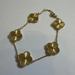 クローバー ブレスレット ゴールド