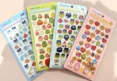 ⭐︎週末値下げ⭐︎ぷっくりシール　立体シール　３Dシール　たまごっち　4点セット