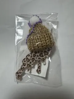 琵琶湖アクリルキーホルダー　ドロドロ　ヒョウ柄　コギャル