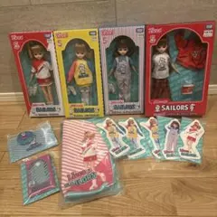 リカちゃんくじ セーラーズ 人形 チア カジュアル オーバーオール ラスト賞