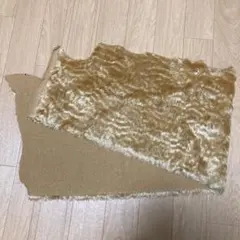 モヘア生地 ベージュ