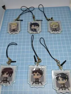 進撃の巨人　ベルトルト　まとめ売り　アクリルキーホルダー 進撃の巨人 アクリルキーホルダー アニ・ベルトルト(法被) グッズ