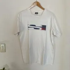 Stussy S Logo Tシャツ ホワイト Lサイズ