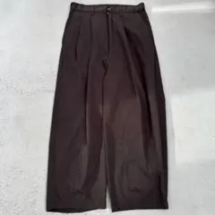 【万能シルエット】 RAGEBLUE ワイドテーパード スラックスパンツ