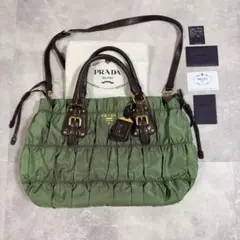 極美品○ エトロ ショルダーバッグ チェーン キルティング ペイズリー 