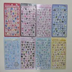 新作【正規品】ボンボンドロップシール moji コンプリート 8枚セット