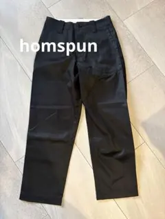 homspun カジュアルパンツ ブラックのサムネイル