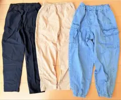 子供用長ズボン3点セット　春夏用