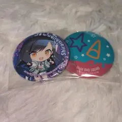 プロセカ Vivid BAD SQUAD 白石杏缶バッジ 2個セット