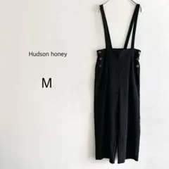 Hudson Honey しまむら サロペット オールインワン ブラック Mのサムネイル