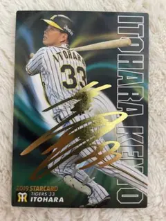 糸原健斗 直筆サインカード ラストナンバー 糸原健斗 直筆サインカード ラストナンバー 糸原健斗 2025 BBM