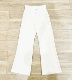 H&M ブーツカットテーラードパンツ