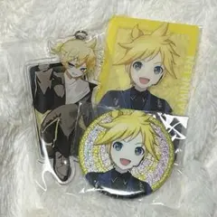 鏡音レン ピアプロ プロセカ アクキー グリ缶 エピカ 3点