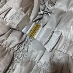 and LOVE アンドラブ ダウンコート レース シャンパンゴールド