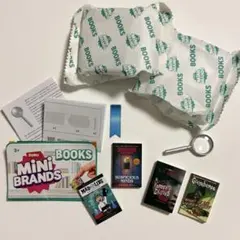 books ミニブランズ　本　ミニチュア　本棚　セット　ストレンジャーシングス