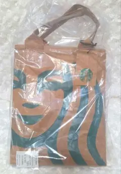 【新品未開封品】 スターバックス クラフトペーパーショッパー S エコバッグ