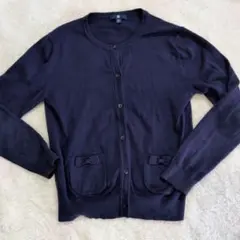 UNIQLO ネイビー カーディガン 140cm