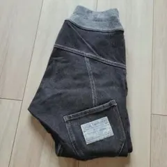 オフィシャルチーム　ブラック　 サルエルパンツ　110