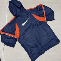 NIKEナイキ✩.*˚バックロゴ入りハーフコート130～140cm S ネイビー