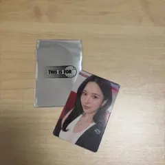 THIS IS FOR 特典カード ミナ