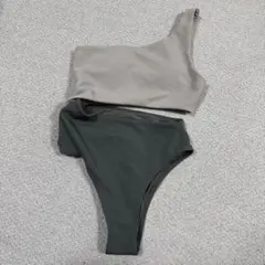 ワンショルダー セパレート水着 XS