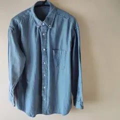 GU　オーバーサイズサイズデニムシャツ