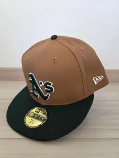 【新品未使用タグ付】ニューエラ☆オークランドアスレチックス☆5950☆ツートン