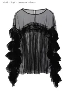 デコラティブチュールトップス　ANDRESD
