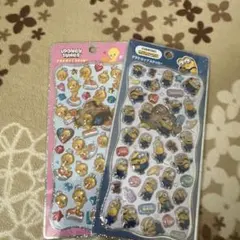 Looney Tunes & Minions プチドロップステッカー