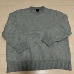 h&m セーター　ニット　ブルー　マーブル　グレー　韓国　MUSINSAのサムネイル