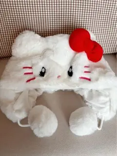 USJ ハローキティ 耳付き帽子