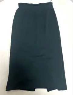 UNIQLO ロングタイトスカート ダークグリーンＬサイズ