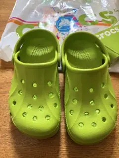 Crocs ライムグリーン サンダル