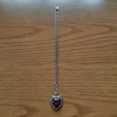 ハート型グリッター ネックレス