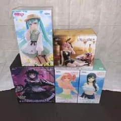 プライズフィギュア まとめ売り5点