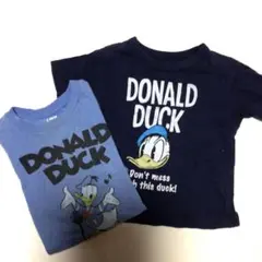 UNIQLO Disney ドナルドダック Tシャツ 100 110 ２枚セット