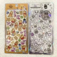 【正規品】プチドロップステッカー くまのプーさん プチドロ カミオジャパン　２枚