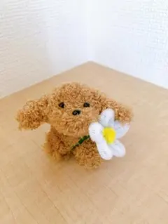 モールアート トイプードル 花束 あみぐるみのサムネイル