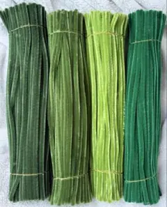 モール素材 グリーン 100本入