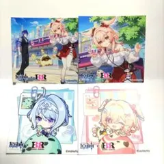 原神 サーティワン コラボステッカー 4枚セット　リンネア　オデット　31
