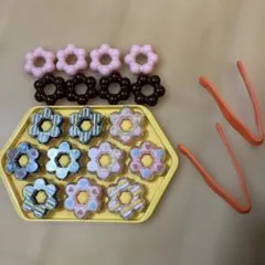 花型ブロックセット 知育玩具　ドーナツのサムネイル